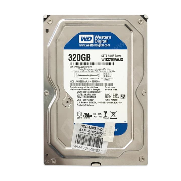هارد دیسک Western Digital (WD) Blue 320GB Stock